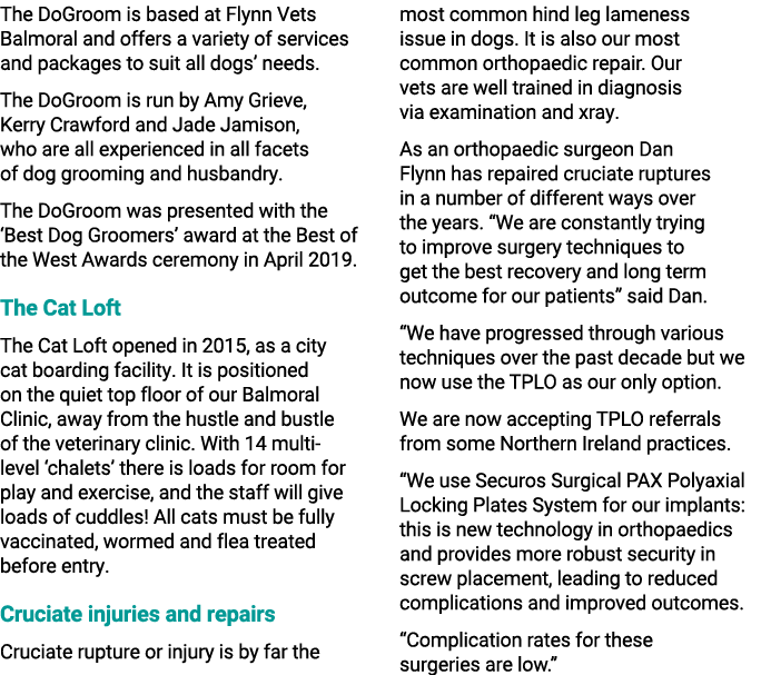 The DoGroom is based at Flynn Vets Balmoral and offers a variety of services and packages to suit all dogs’ needs. Th...