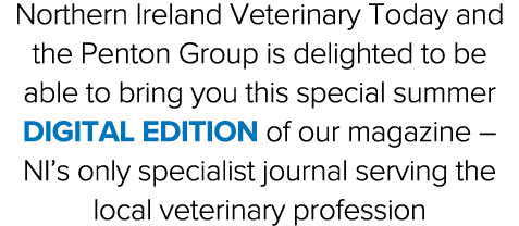 Northern Ireland Veterinary Today and the Penton Group is delighted to be able to bring you this special summer digit   