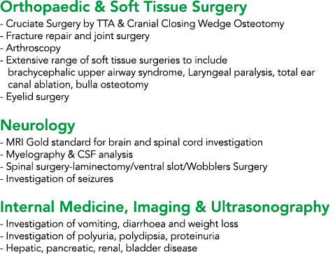 Orthopaedic & Soft Tissue Surgery - Cruciate Surgery by TTA & Cranial Closing Wedge Osteotomy - Fracture repair and j   