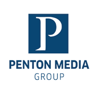 A logo for Penton Media Group. AI generated content