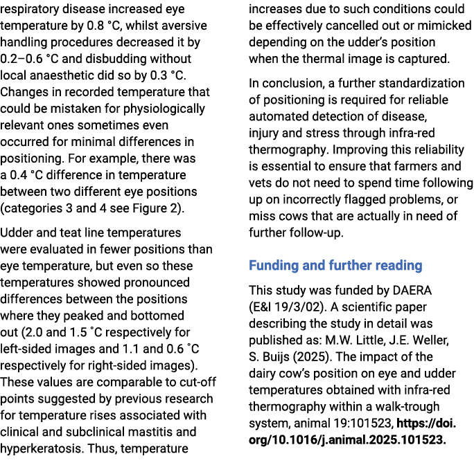 respiratory disease increased eye temperature by 0.8 °C, whilst aversive handling procedures decreased it by 0.2–0.6 ...
