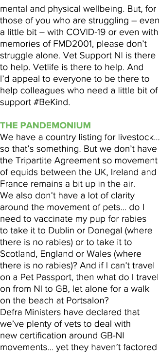 mental and physical wellbeing  But, for those of you who are struggling   even a little bit   with COVID-19 or even w   