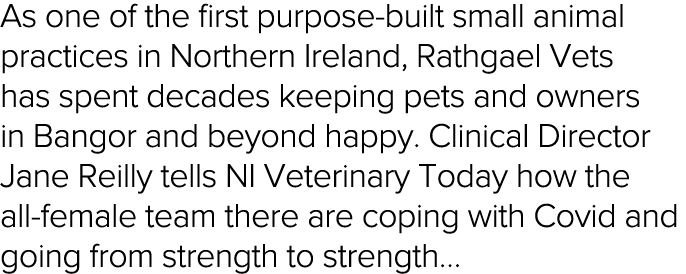 As one of the first purpose-built small animal practices in Northern Ireland, Rathgael Vets has spent decades keeping   