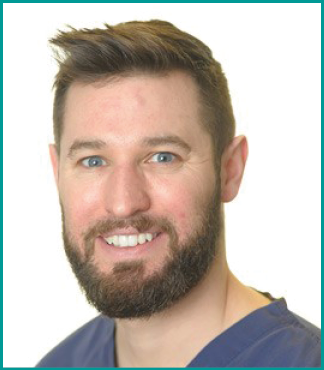 A man with a beard and mustache is smiling for the camera. AI generated content