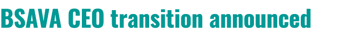BSAVA CEO transition announced