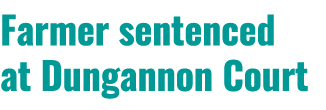 Farmer sentenced at Dungannon Court 