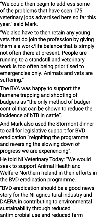  We could then begin to address some of the problems that have seen 175 veterinary jobs advertised here so far this y   