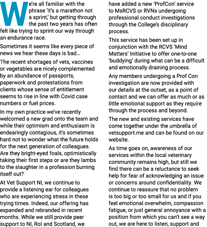 We re all familiar with the phrase  it s a marathon not a sprint,  but getting through the past two years has often f   
