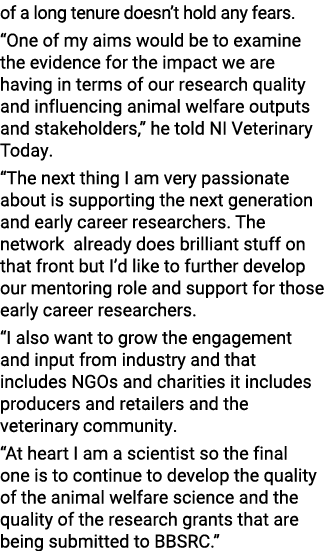 of a long tenure doesn t hold any fears   One of my aims would be to examine the evidence for the impact we are havin   