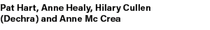 Pat Hart, Anne Healy, Hilary Cullen (Dechra) and Anne Mc Crea