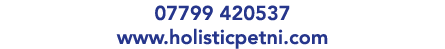 07799 420537 www holisticpetni com