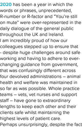 2020 has been a year in which the words or phrases, unprecedented, R-number or R-factor and  You re still on mute  we   