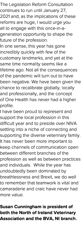 The Legislation Reform Consultation continues to run until January 27, 2021 and, as the implications of these reforms   