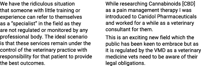 We have the ridiculous situation that someone with little training or experience can refer to themselves as a  specia   