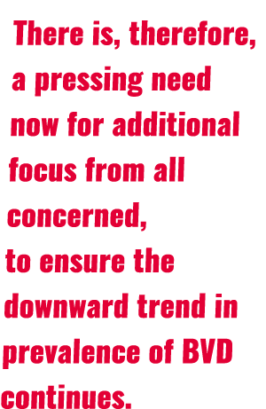 There is, therefore, a pressing need now for additional focus from all concerned, to ensure the downward trend in pre   