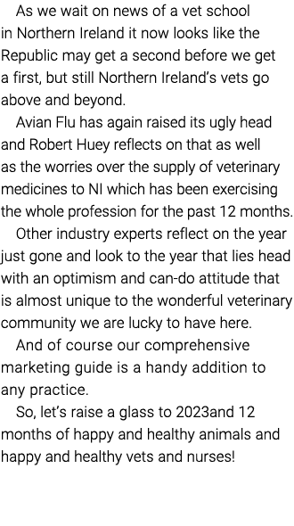 As we wait on news of a vet school in Northern Ireland it now looks like the Republic may get a second before we get ...