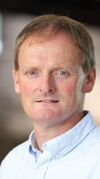 UFU deputy president David Brown on his farm in Fermanagh. Picture: Cliff Donaldson