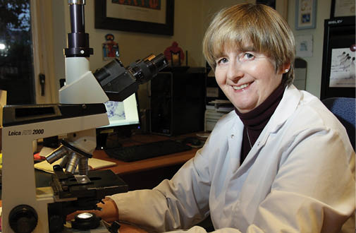 Dr Marian McLoughlin, Belfast, specialist in fish health and production. Picture: Cliff Donaldson