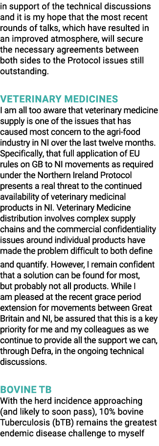 in support of the technical discussions and it is my hope that the most recent rounds of talks, which have resulted i...