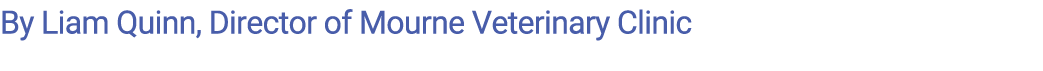By Liam Quinn, Director of Mourne Veterinary Clinic