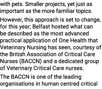 with pets. Smaller projects, yet just as important as the more familiar topics. However, this approach is set to chan...