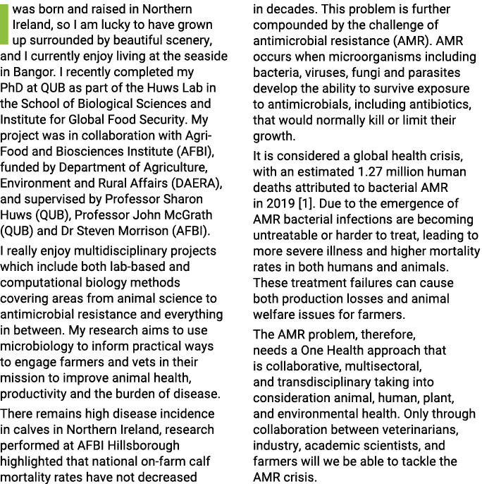 I was born and raised in Northern Ireland, so I am lucky to have grown up surrounded by beautiful scenery, and I curr...