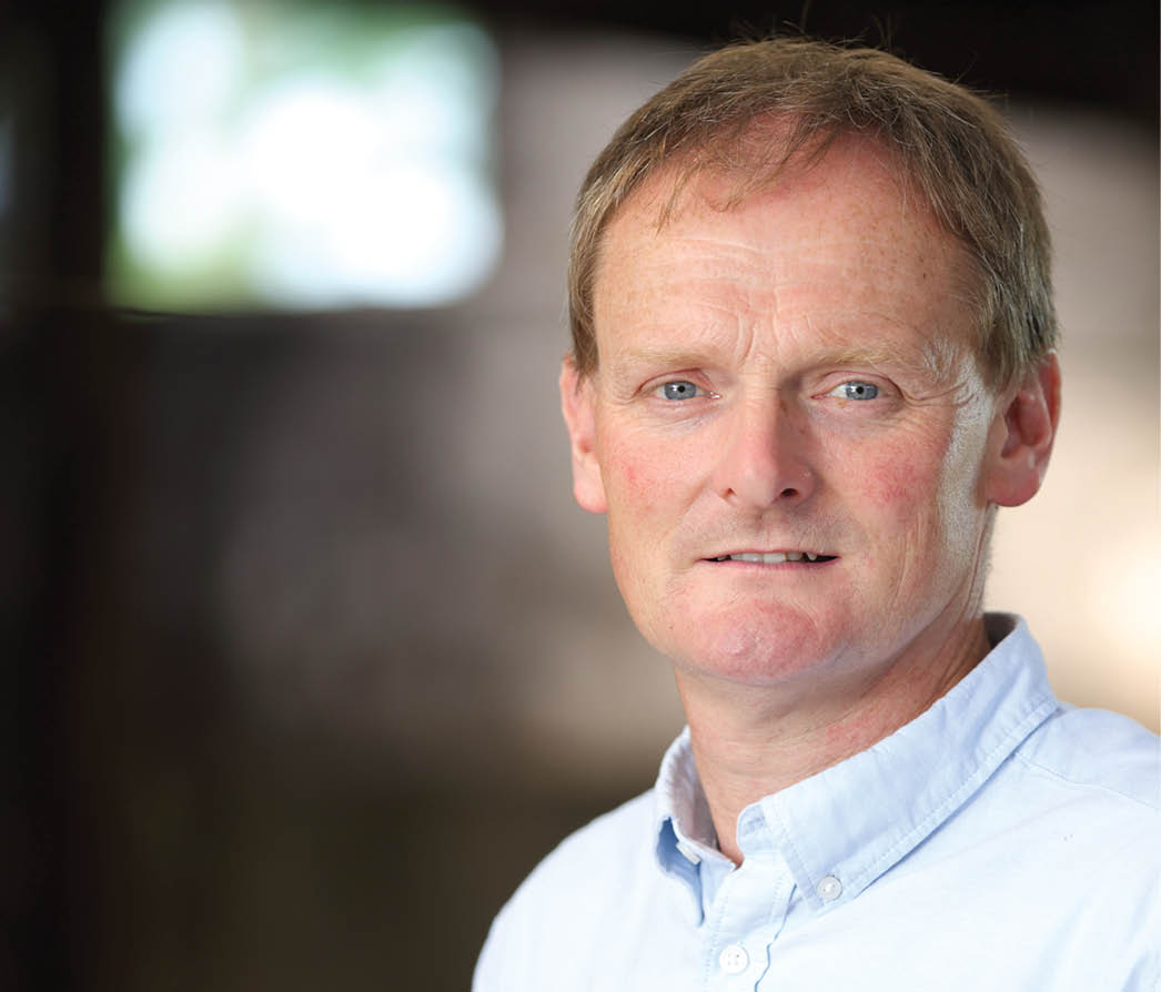 UFU deputy president David Brown on his farm in Fermanagh. Picture: Cliff Donaldson