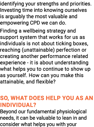 identifying your strengths and priorities. Investing time into knowing ourselves is arguably the most valuable and em...