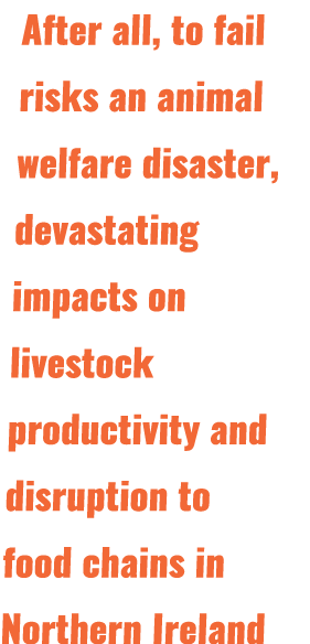 After all, to fail risks an animal welfare disaster, devastating impacts on livestock productivity and disruption to ...