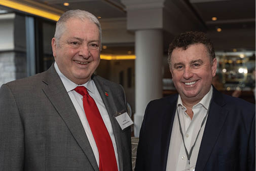 John Hill with Bill Penton.