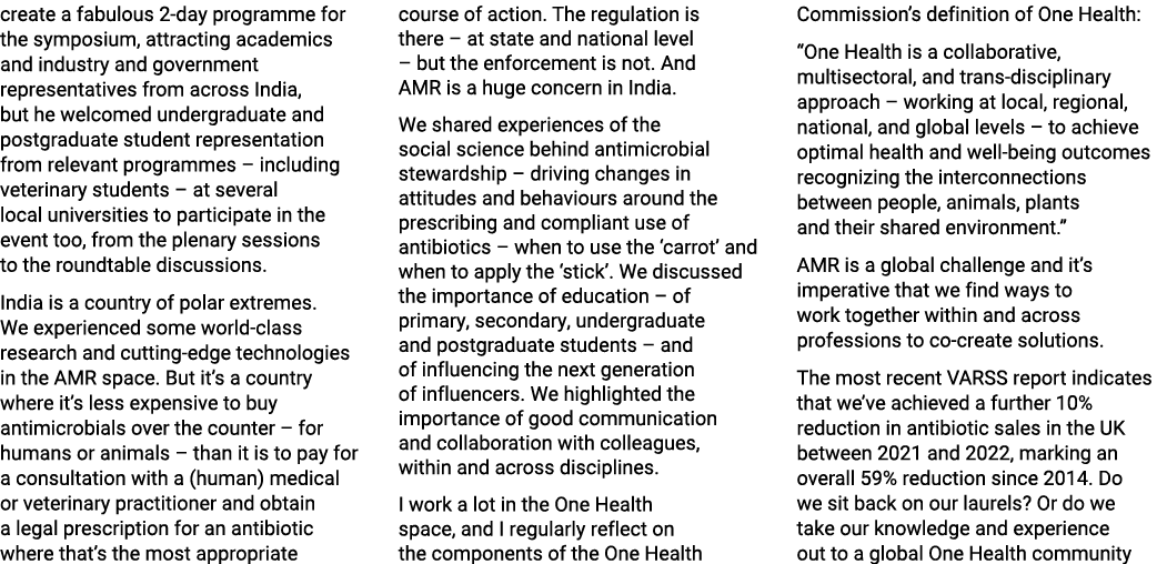create a fabulous 2 day programme for the symposium, attracting academics and industry and government representatives...