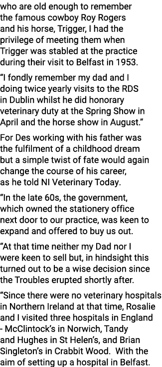 who are old enough to remember the famous cowboy Roy Rogers and his horse, Trigger, I had the privilege of meeting th...