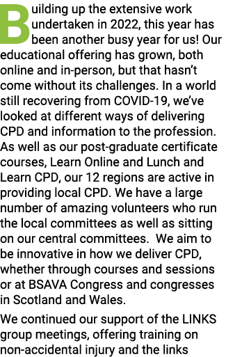 Building up the extensive work undertaken in 2022, this year has been another busy year for us! Our educational offer...