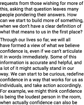 requests from those wishing for more of this, asking that question leaves many people pondering their answers. How ca...
