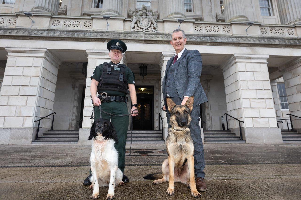 Poots welcomes moves to protect service animals under Finn’s Law