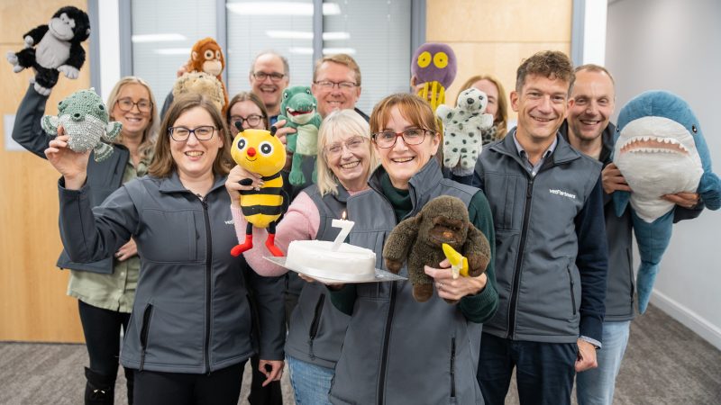 VetPartners celebrates seven years in business with donation to save rare animals