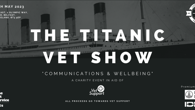 The Vet Service supports mental health at Titanic show