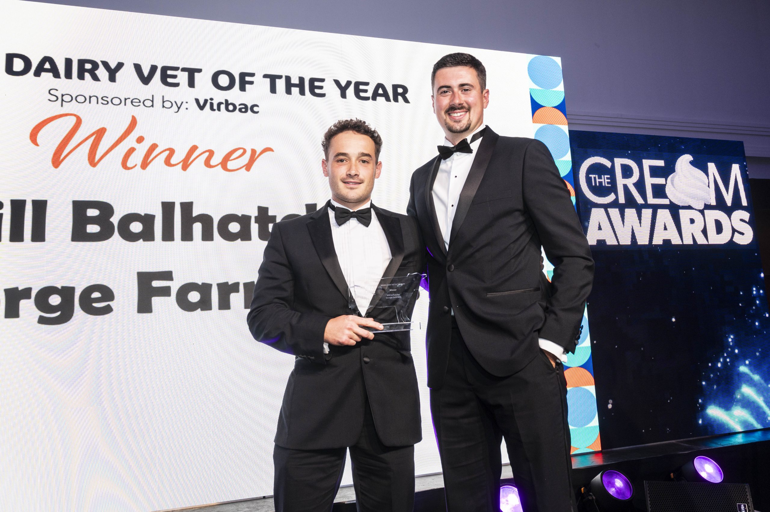 Will Balhatchet crowned Young Dairy Vet of the Year 2024