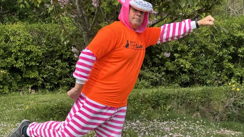 BSAVA President Julian Hoad takes to the skies for BSAVA PetSavers